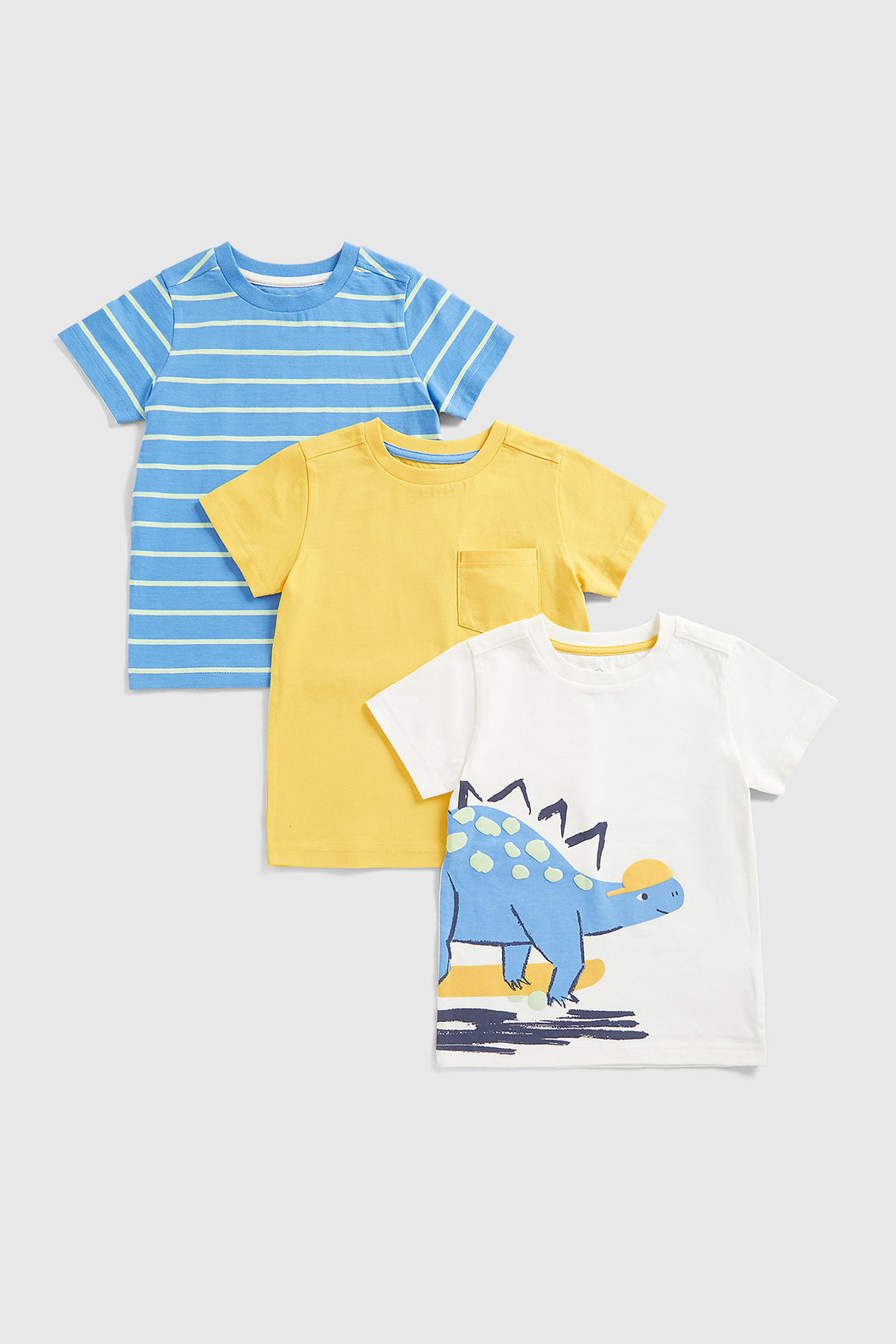 Mothercare Dinosaur T-Shirts - 3 Pack