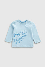 Load image into Gallery viewer, Mothercare Dinosaur Long-Sleeved T-Shirt
