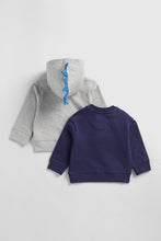 Load image into Gallery viewer, Mothercare Dino Hoody And Sweat Top
