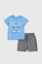 Load image into Gallery viewer, Mothercare Dinosaur T-Shirt and Shorts Set
