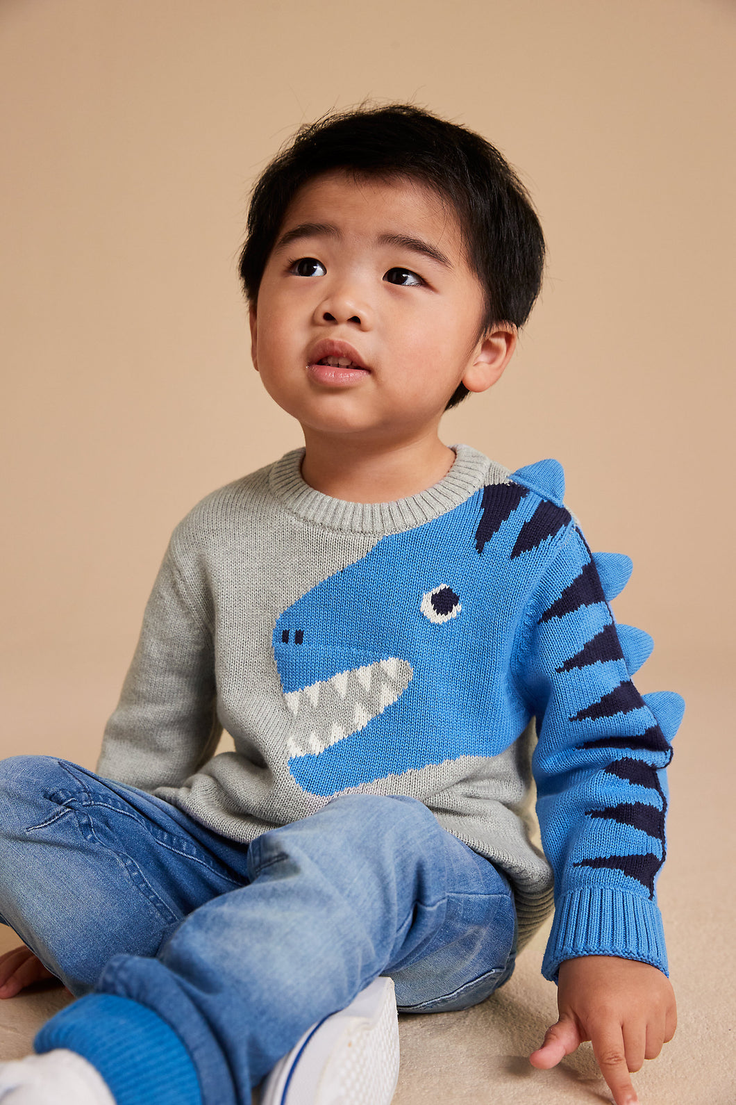 Mothercare Dinosaur Knitted Jumper