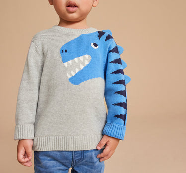 Mothercare Dinosaur Knitted Jumper
