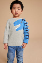 Load image into Gallery viewer, Mothercare Dinosaur Knitted Jumper
