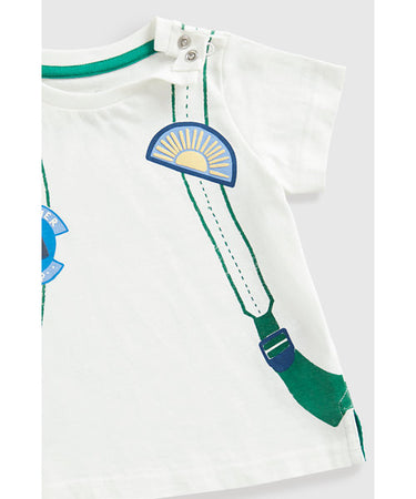 Mothercare Novelty Backpack T-Shirt
