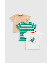 Load image into Gallery viewer, Mothercare Summer Camp T-Shirts - 3 Pack
