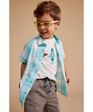 Load image into Gallery viewer, Mothercare Shirt And Rocket T-Shirt Set
