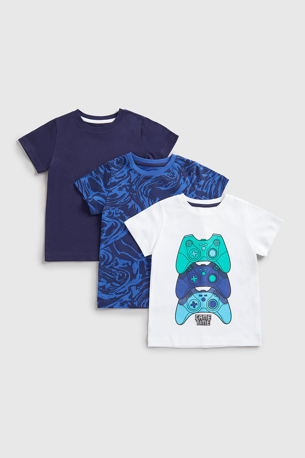 Mothercare Level Up T-Shirts - 3 Pack