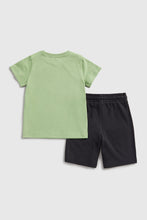 Load image into Gallery viewer, Mothercare Skateboard Jersey Shorts and T-Shirt Set
