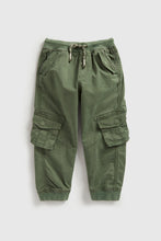Load image into Gallery viewer, Mothercare Khaki Cargo Trousers
