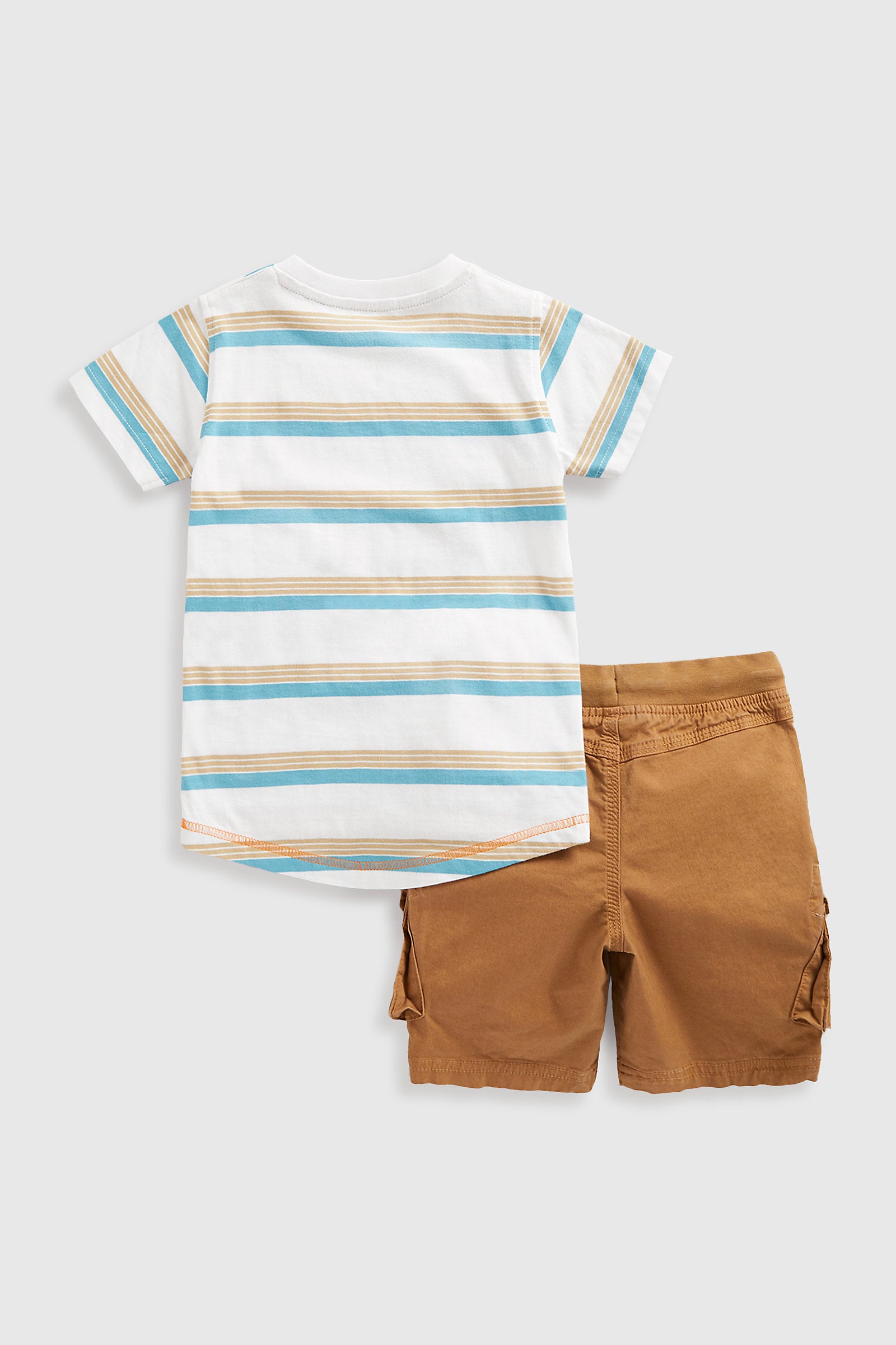 Mothercare Cargo Shorts And T-Shirt Set