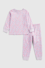 Load image into Gallery viewer, Mothercare Lilac Floral Pyjamas
