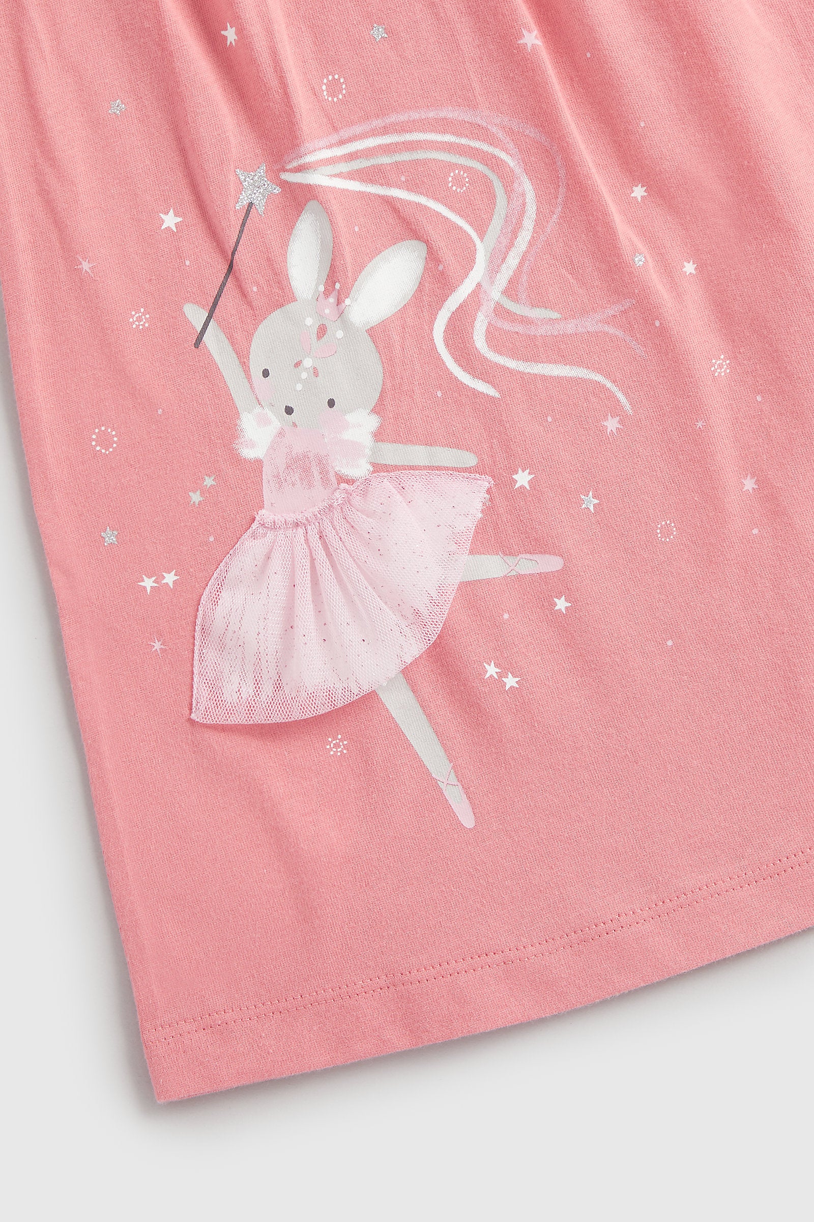 Mothercare Bunny Ballerina Nightdresses - 2 Pack