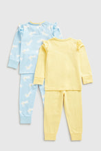 Load image into Gallery viewer, Mothercare Bunny Pyjamas - 2 Pack
