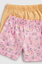 Load image into Gallery viewer, Mothercare Leopard Shortie Pyjamas - 2 Pack
