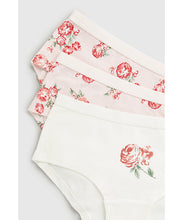 Load image into Gallery viewer, Mothercare Floral Hipster Briefs - 3 Pack
