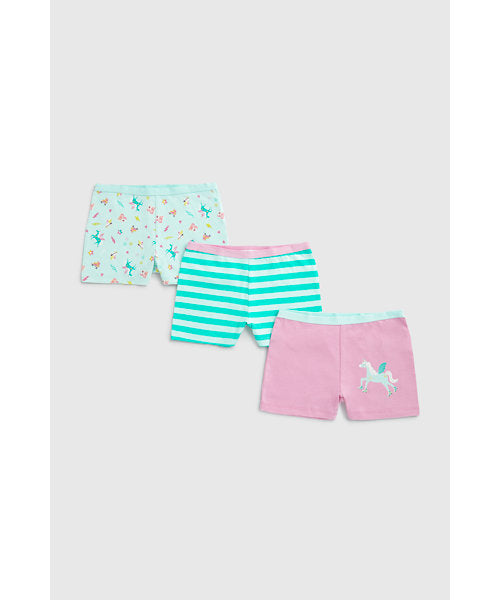 Mothercare Skate Party Short Briefs - 3 Pack