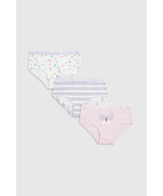 Load image into Gallery viewer, Mothercare Butterfly Hipster Briefs - 3 Pack
