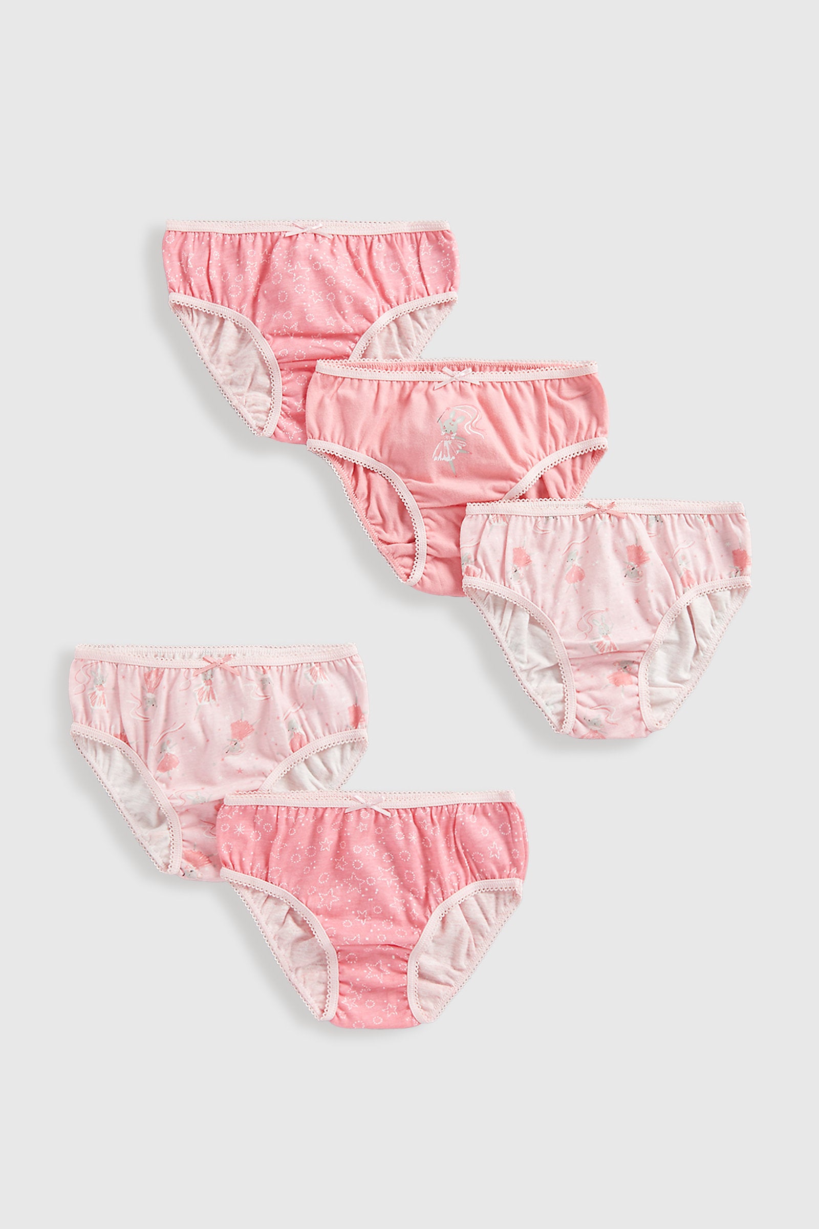 Mothercare Ballerina Briefs - 5 Pack