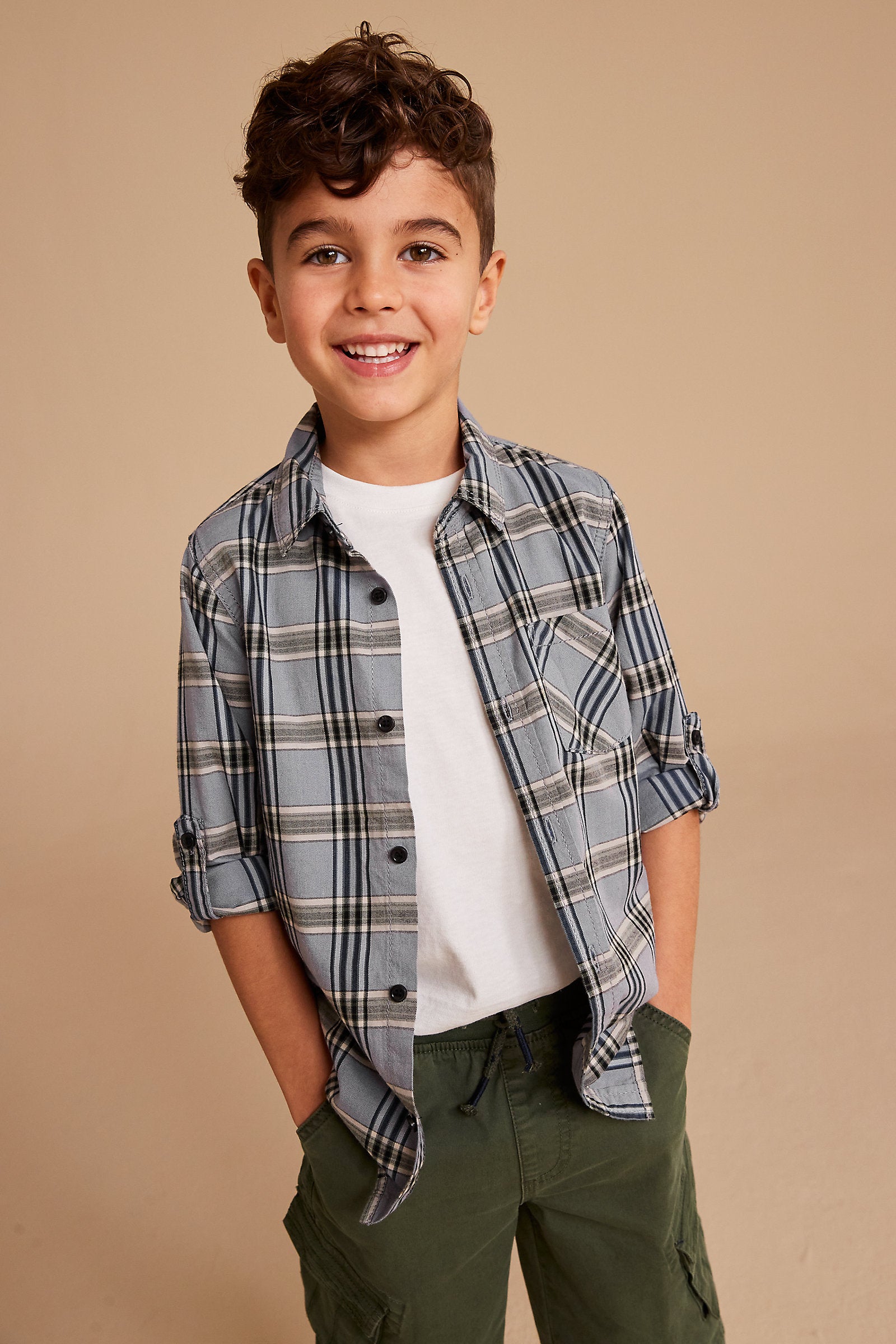 Mothercare Shirt, Shorts and T-Shirt Set