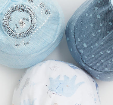 Mothercare Safari Baby Booties - 3 Pack