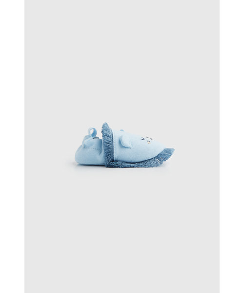 Mothercare Blue Lion Baby Slippers