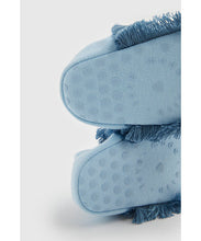 Load image into Gallery viewer, Mothercare Blue Lion Baby Slippers
