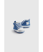 Load image into Gallery viewer, Mothercare Blue Star Pram Trainers
