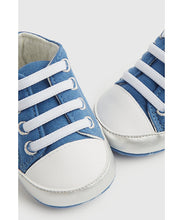 Load image into Gallery viewer, Mothercare Blue Star Pram Trainers
