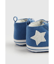 Load image into Gallery viewer, Mothercare Blue Star Pram Trainers
