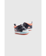 Load image into Gallery viewer, Mothercare Navy Car Pram Trainers
