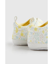 Load image into Gallery viewer, Mothercare Floral Pram Trainers
