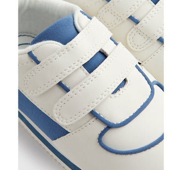 Mothercare First Walker Blue and White Trainers