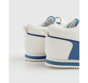Mothercare First Walker Blue and White Trainers