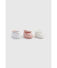 Load image into Gallery viewer, Mothercare Elephant Baby Booties - 3 Pack
