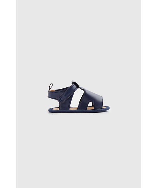 Mothercare Navy Pram Sandals