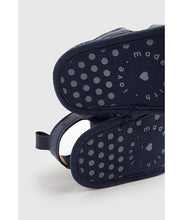 Load image into Gallery viewer, Mothercare Navy Pram Sandals
