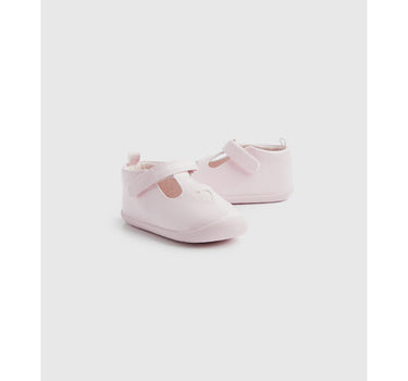 Mothercare Pink T-Bar Pram Shoes