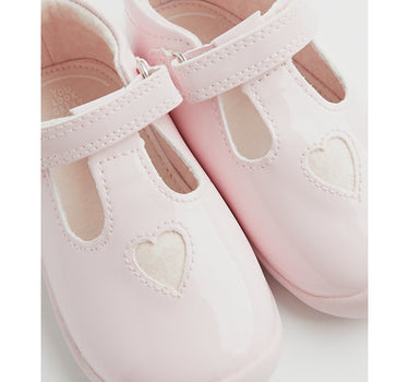 Mothercare Pink T-Bar Pram Shoes