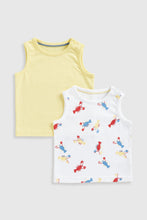 Load image into Gallery viewer, Mothercare Lobster Vest T-Shirts - 2 Pack
