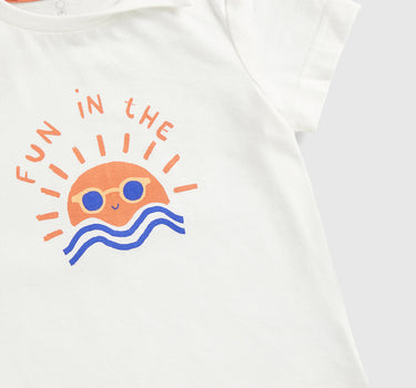 Mothercare Checked Shirt and T-Shirt Set