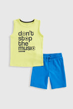 Load image into Gallery viewer, Mothercare Vest T-Shirt And Shorts Set
