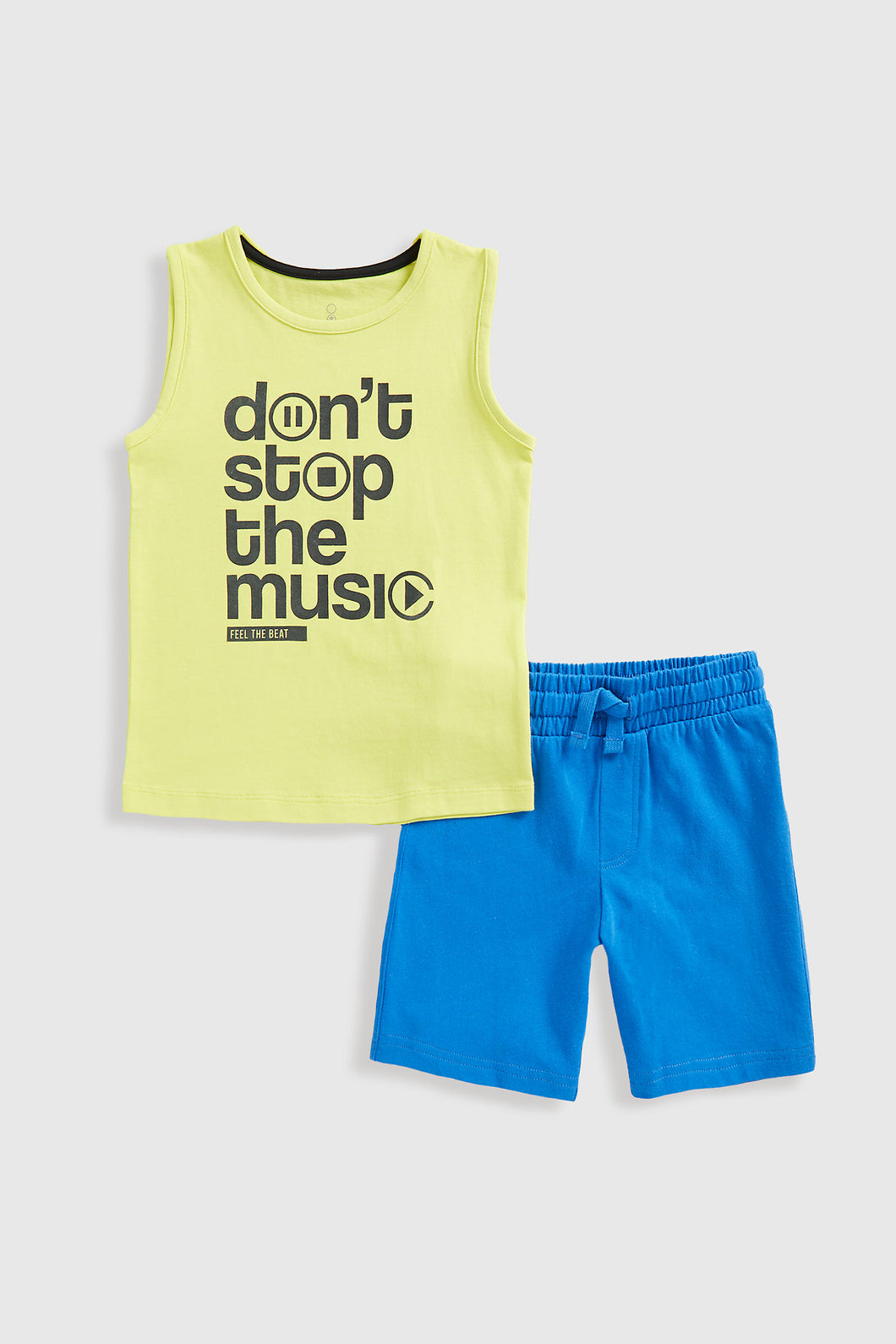 Mothercare Vest T-Shirt And Shorts Set