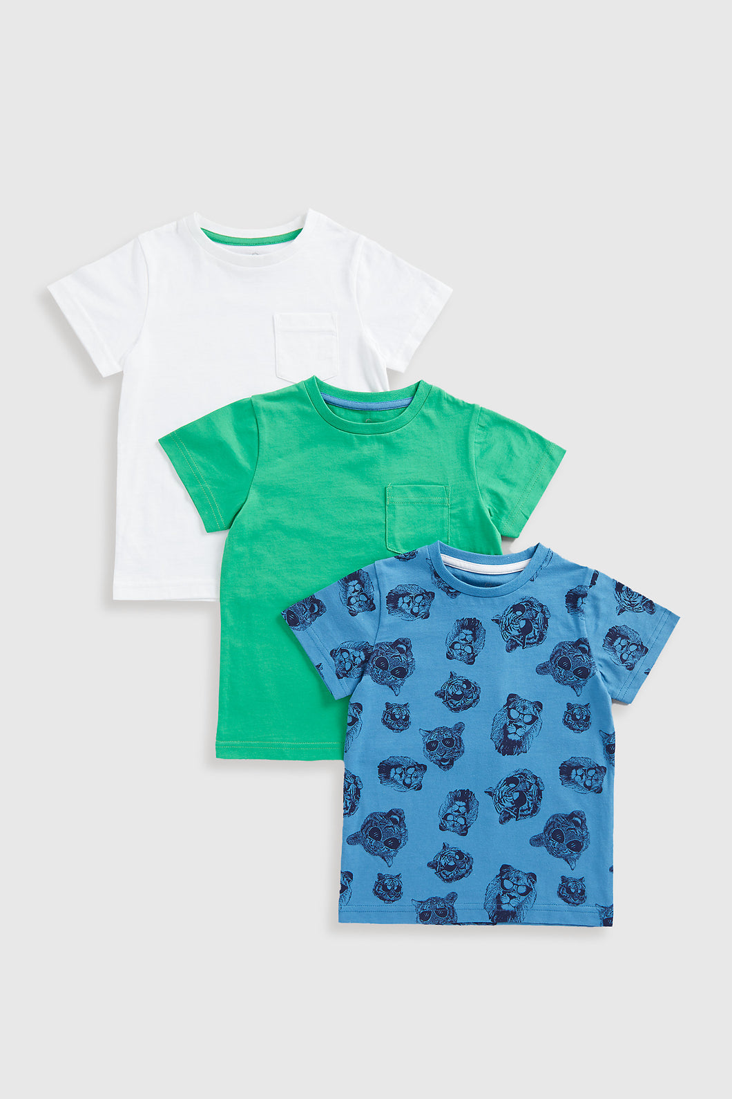 Mothercare Big Cat T-Shirts - 3 Pack