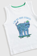 Load image into Gallery viewer, Mothercare Skating Tiger T-Shirt And Shorts Set
