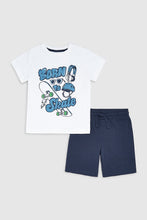 Load image into Gallery viewer, Mothercare Born To Skate Shorts And T-Shirt Set
