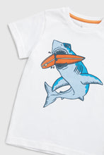 Load image into Gallery viewer, Mothercare Shark T-Shirts - 3 Pack
