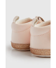 Load image into Gallery viewer, Mothercare Pink T-Bar Pram Shoes
