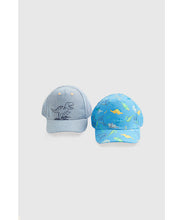 Load image into Gallery viewer, Mothercare Dinosaur Caps - 2 Pack
