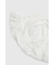 Load image into Gallery viewer, Mothercare White Broderie Sunsafe Sun Hat
