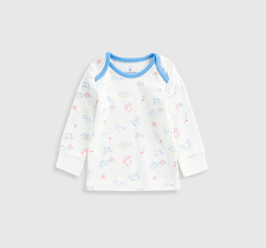 Mothercare Under The Sea Baby Pyjamas - 2 Pack